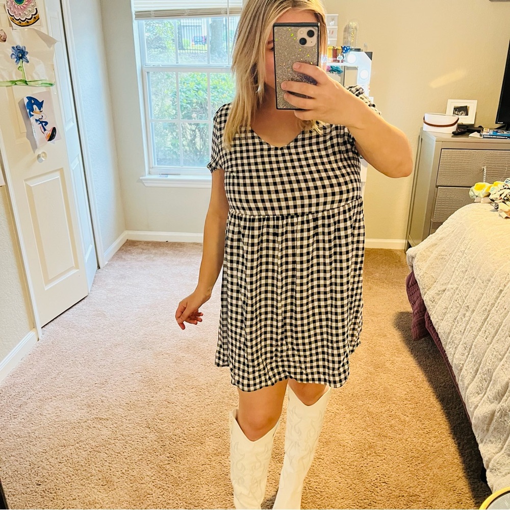 Forever 21 Gingham Dress